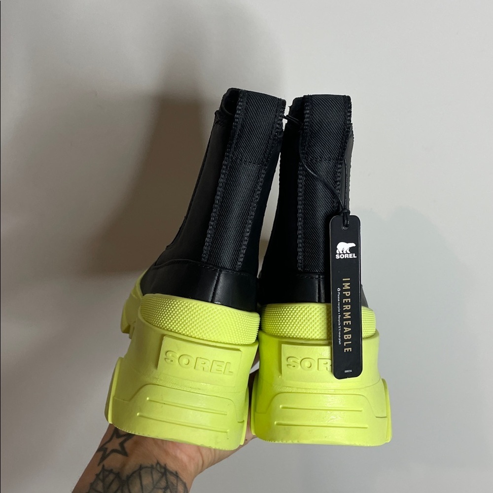 Sorel | Women’s Brex Chelsea Boots Waterproof Leather Size 7 NWT - Picture 4 of 6